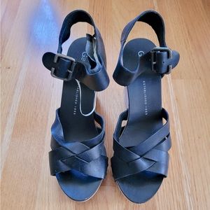Black Strappy Sandals